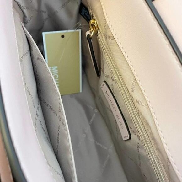 Michael Kors Purse Manhattan Satchel Crossbody bag new - Picture 8 of 11